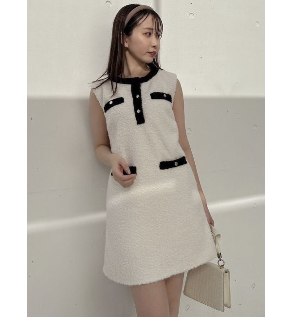 dazzlin「ボックスミニワンピース」|ワンピース|