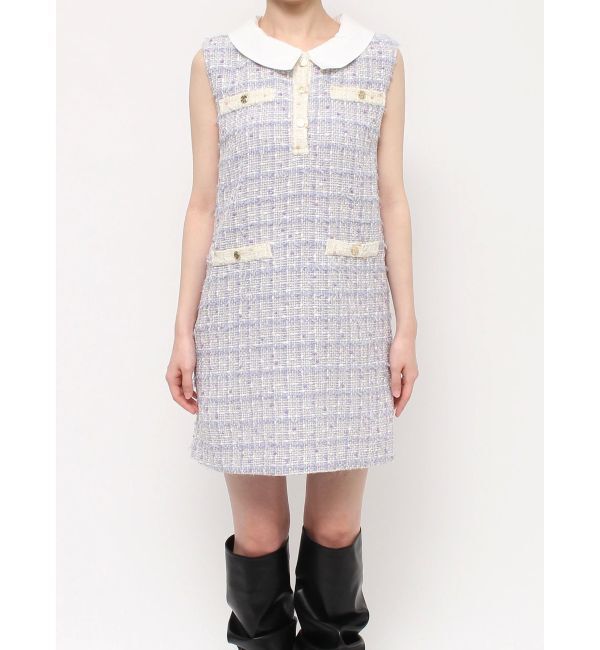 dazzlin「ボックスミニワンピース」|ワンピース|