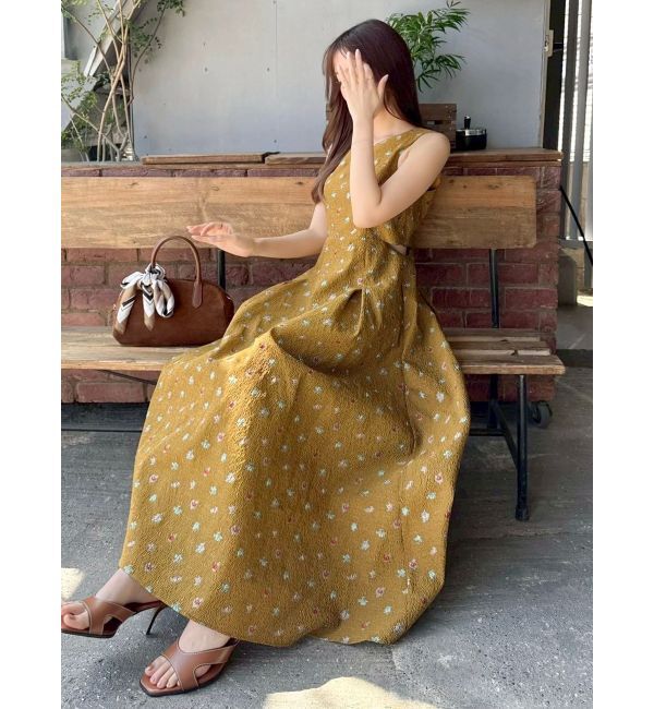 dazzlin「TOYジャカードカットアウトワンピース」|ワンピース|