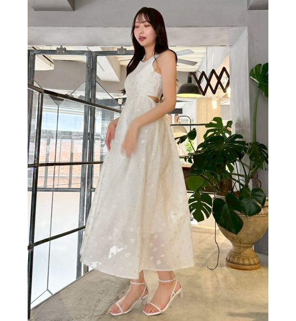 dazzlin「TOYジャカードカットアウトワンピース」|ワンピース|