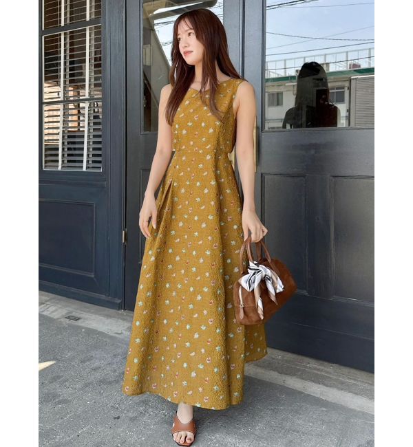 dazzlin「TOYジャカードカットアウトワンピース」|ワンピース|