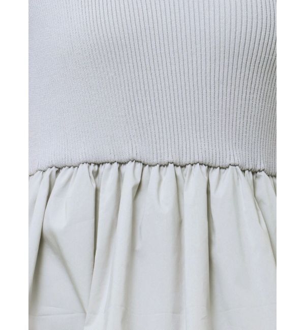 dazzlin「ニットドッキングバルーンワンピース」|ワンピース|