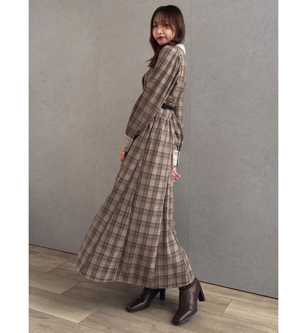 dazzlin「【POLO BCSコラボ】テーラーカラーフレアワンピース」|ワンピース|