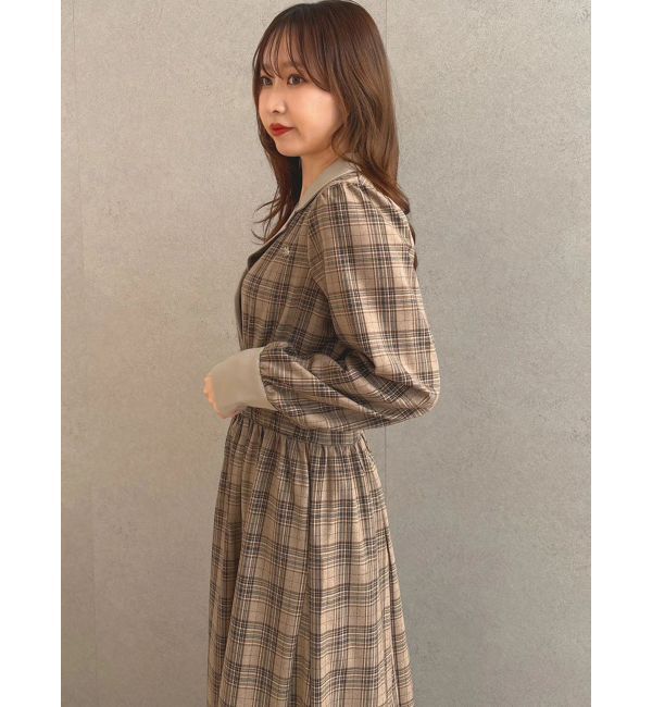 dazzlin「【POLO BCSコラボ】テーラーカラーフレアワンピース」|ワンピース|