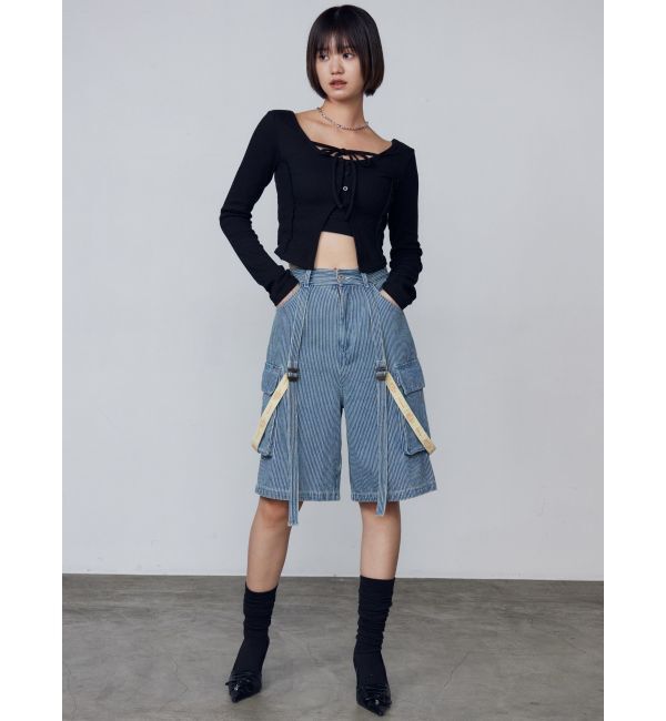 EMODA「【Dickies別注】ポケットハングベルトハーフパンツ」|その他|