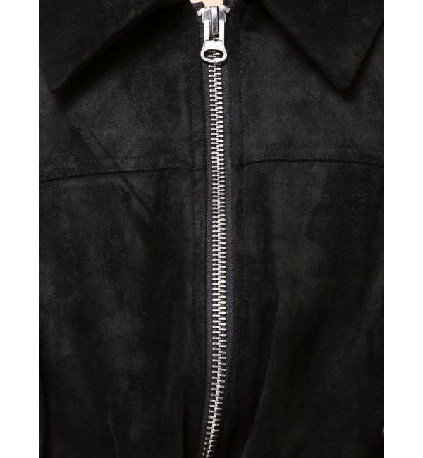 EMODA「フェイクスエードブルゾン」|ブルゾン・スタジャン|