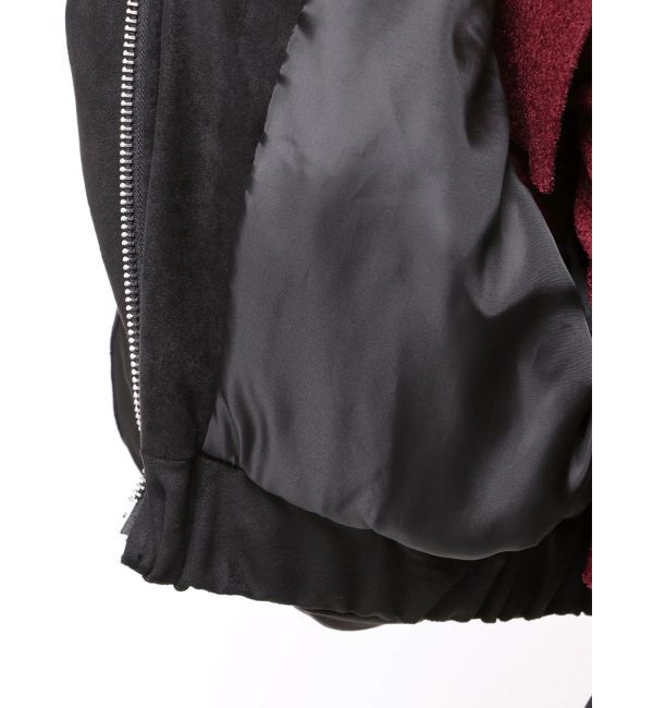 EMODA「フェイクスエードブルゾン」|ブルゾン・スタジャン|