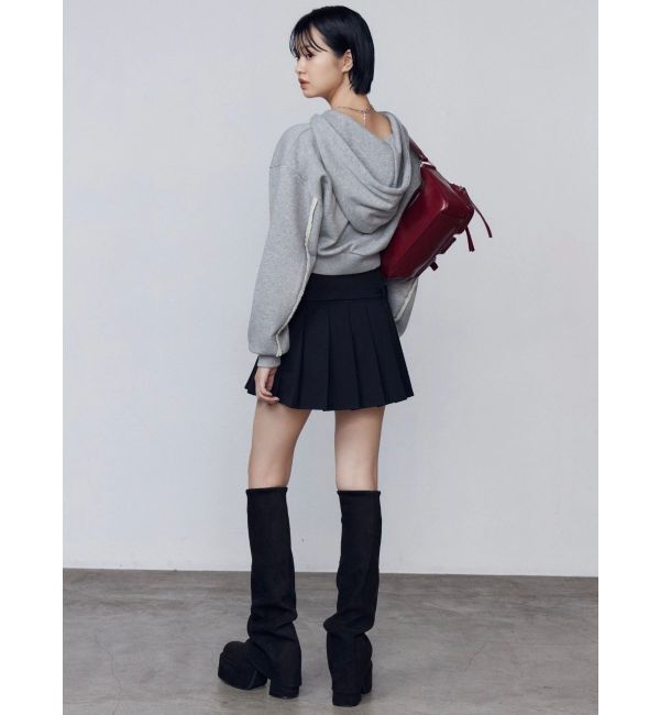EMODA「ベルトプリーツスカート」|スカート|