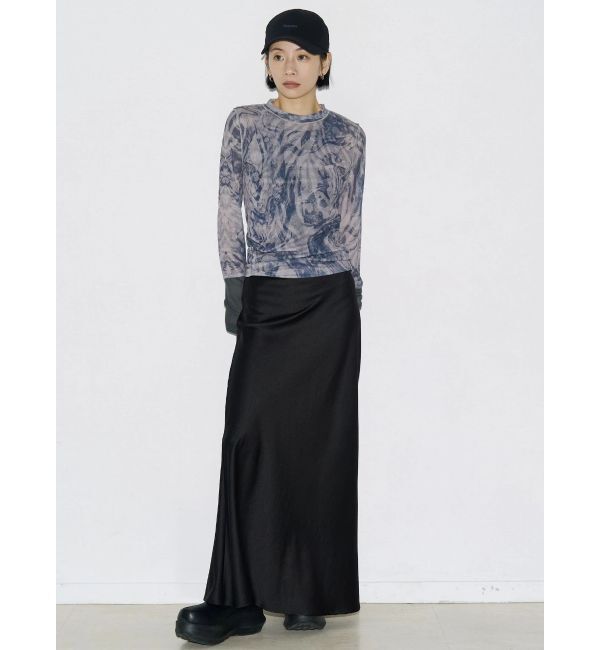 EMODA「【VEQUM】SKIN FIT LONG SLEEVE TOP」|Tシャツ・カットソー|