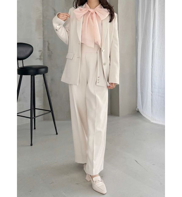 MERCURYDUO「オーガンジービッグボウタイブラウス」|シャツ・ブラウス|