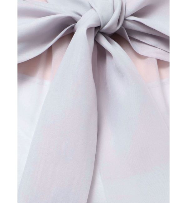 MERCURYDUO「オーガンジービッグボウタイブラウス」|シャツ・ブラウス|