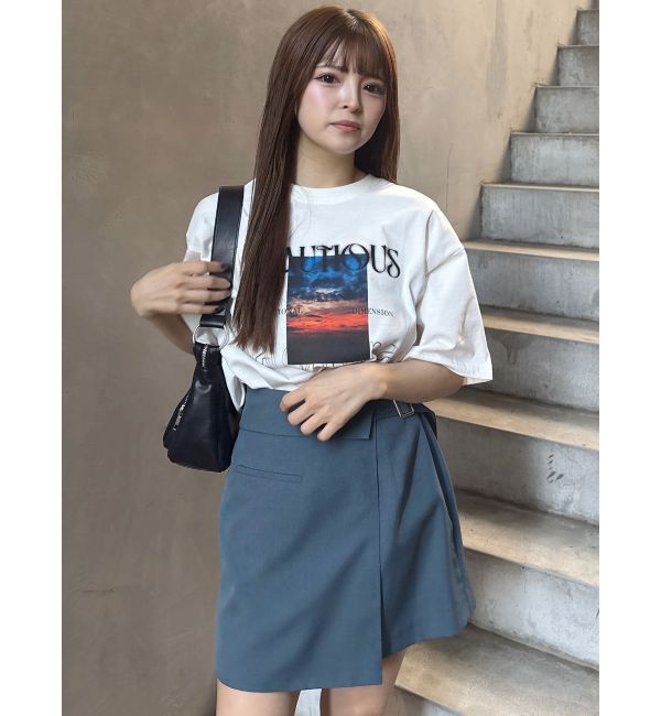 MURUA「GLOAMINGオーバーTシャツ」|Tシャツ・カットソー|