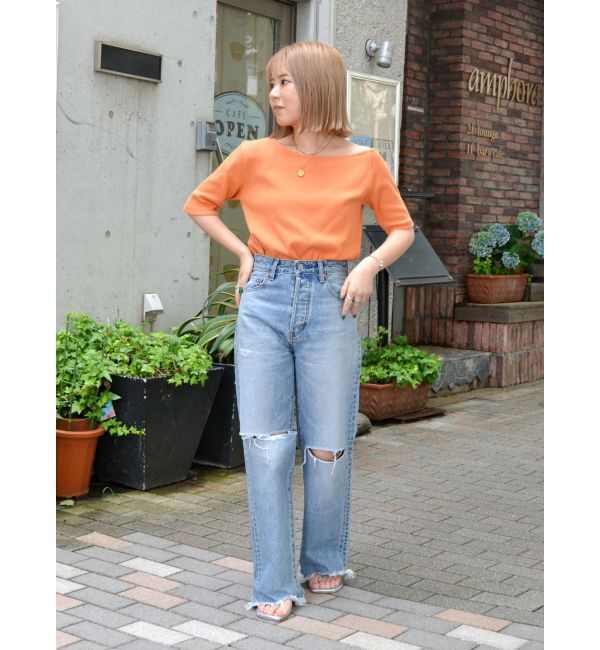 Ungrid「ワンショルテレコTee」|Tシャツ・カットソー|