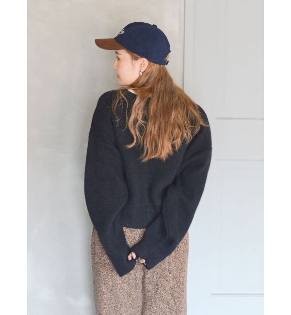 Ungrid「バイカラーコーデュロイキャップ」|キャップ・キャスケット|