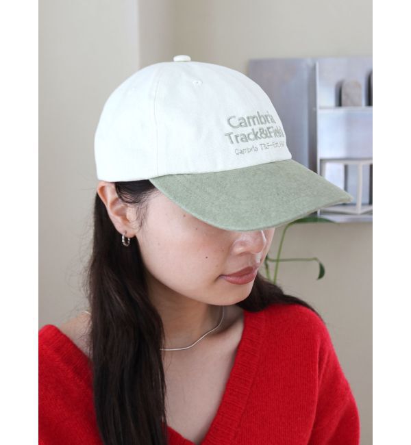 Ungrid「バイカラーロゴキャップ」|キャップ・キャスケット|