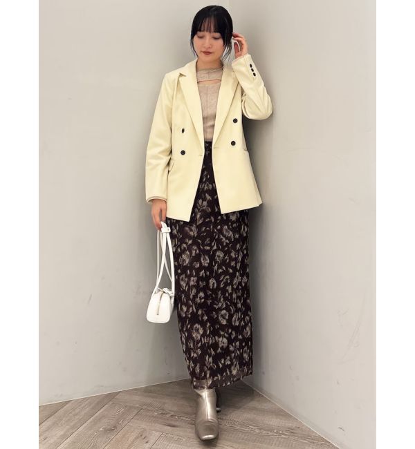 LAGUNAMOON「フラワーパターンチュールスカート」|スカート|