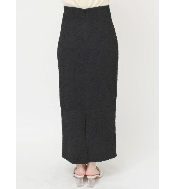 LAGUNAMOON「シャーリングジャガードIラインスカート」|スカート|