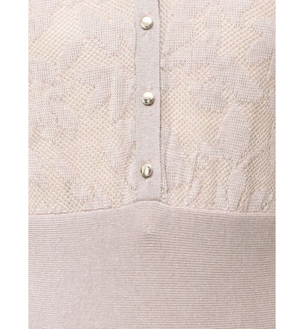 LAGUNAMOON「シアージャガードナローニットワンピース」|ワンピース|