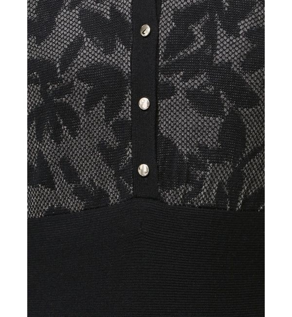 LAGUNAMOON「シアージャガードナローニットワンピース」|ワンピース|