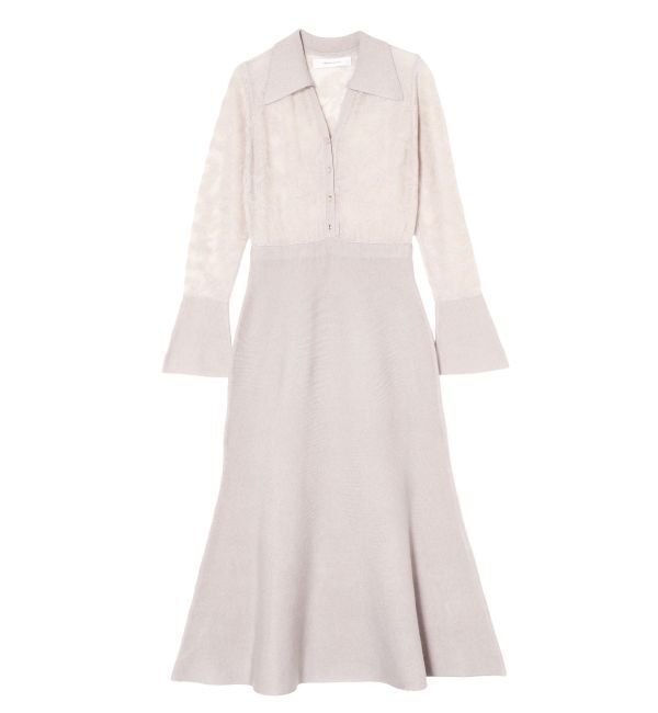 LAGUNAMOON「シアージャガードナローニットワンピース」|ワンピース|