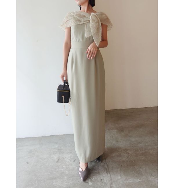 LAGUNAMOON「LADYオフショルレースドレス」|ドレス|