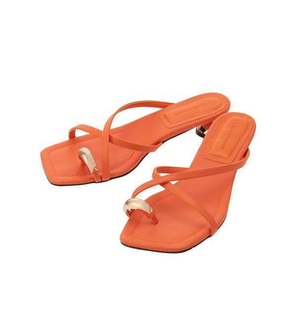 LAGUNAMOON「メタルリングストラップサンダル」|サンダル|