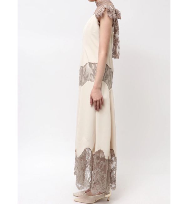 LAGUNAMOON「LADYレースエンブロイダリーキャミワンピース」|ワンピース|