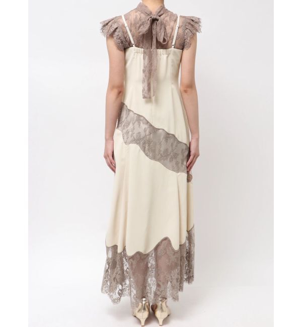 LAGUNAMOON「LADYレースエンブロイダリーキャミワンピース」|ワンピース|