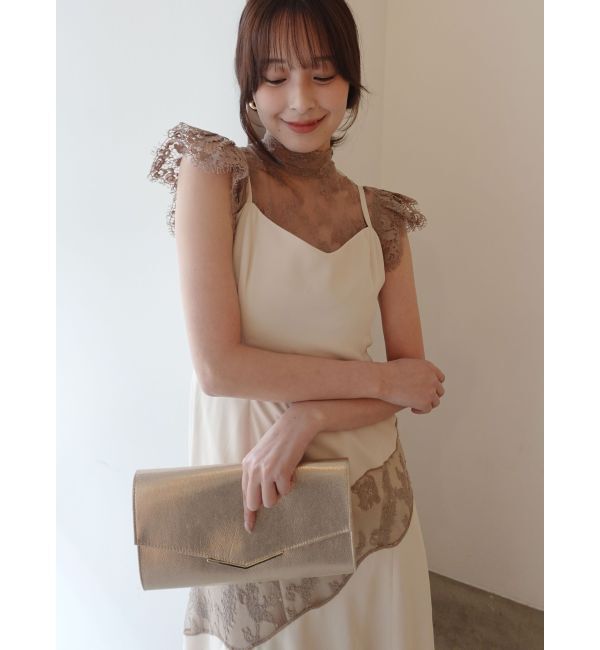 LAGUNAMOON「LADYレースエンブロイダリーキャミワンピース」|ワンピース|