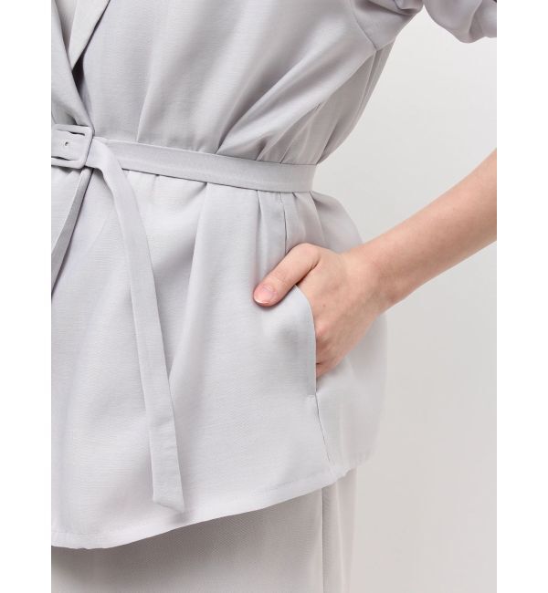 LAGUNAMOON「LADYシアージャケット&times;ティアードキャミワンピース」|ワンピース|