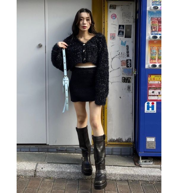 EVRIS「ルーズエンジニアブーツ」|ロングブーツ|