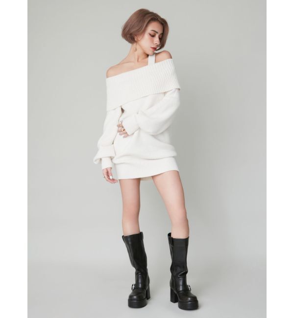 EVRIS「ルーズエンジニアブーツ」|ロングブーツ|