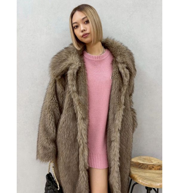 EVRIS「ワンポイントバックオープンニットトップス」|ニット・セーター|