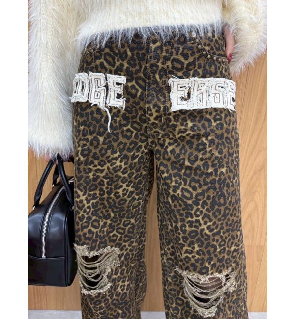 EVRIS「グラフィックワイドパンツ」|その他|