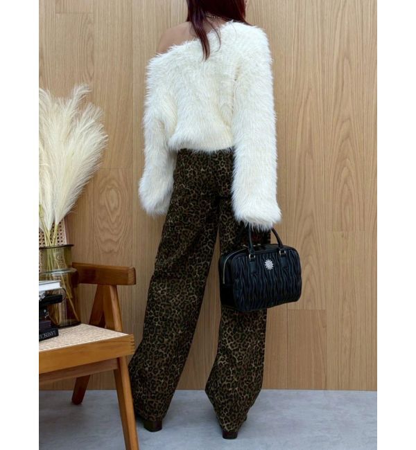 EVRIS「グラフィックワイドパンツ」|その他|