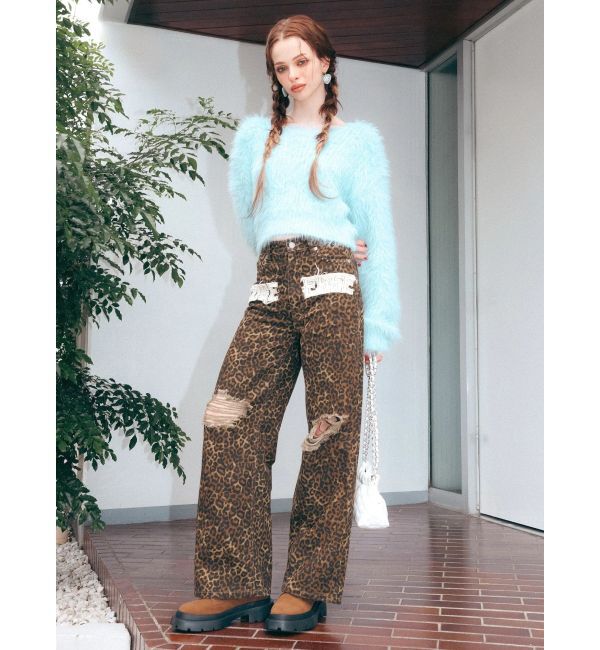 EVRIS「グラフィックワイドパンツ」|その他|