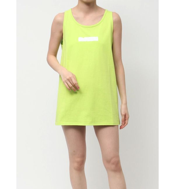 GYDA「GLOWINGタンクワンピース」|ワンピース|ライム