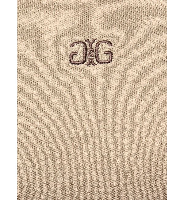 GYDA「Symmetry GYDAフロントレースアップニットトップス」|ニット・セーター|