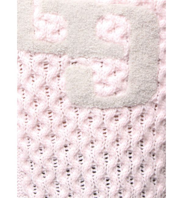 GYDA「GGサガラ刺繍ケーブルニットトップス」|ニット・セーター|