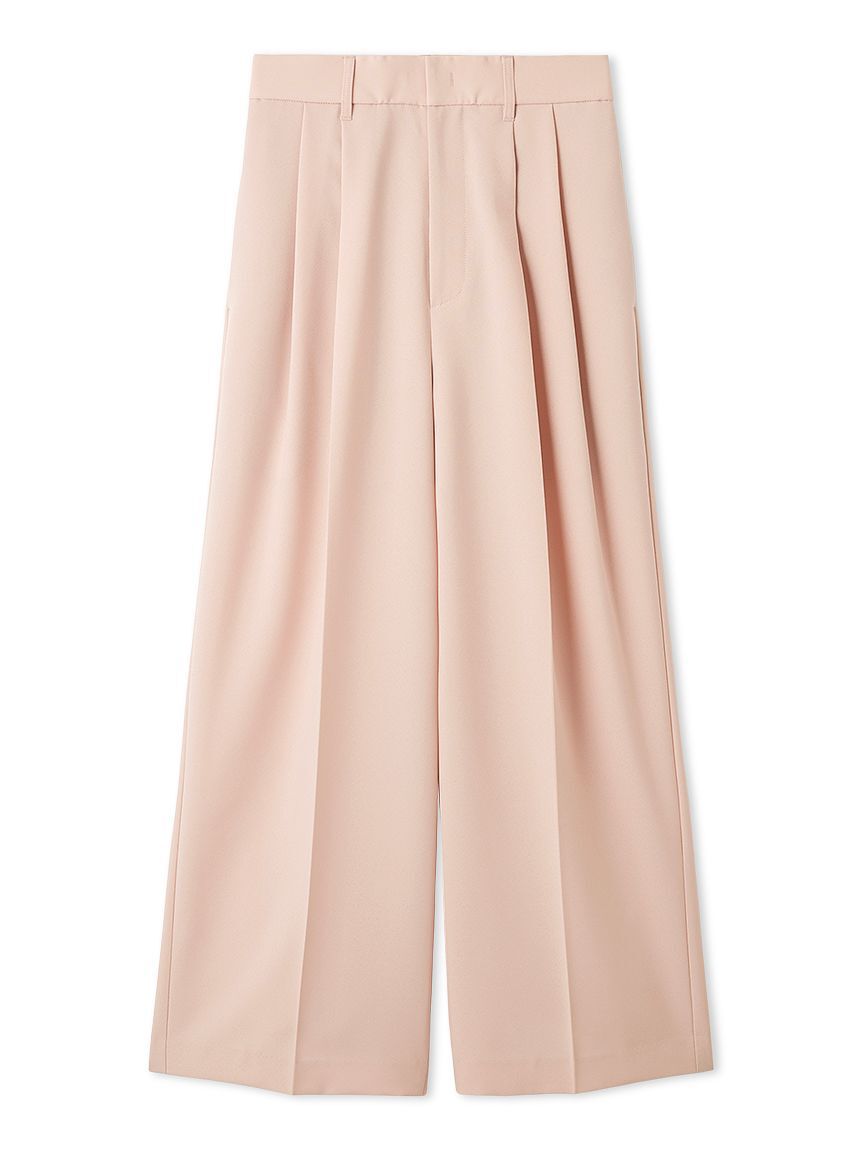 Mila Owen「ドライタッチ2タックワイドパンツ」|チノ|