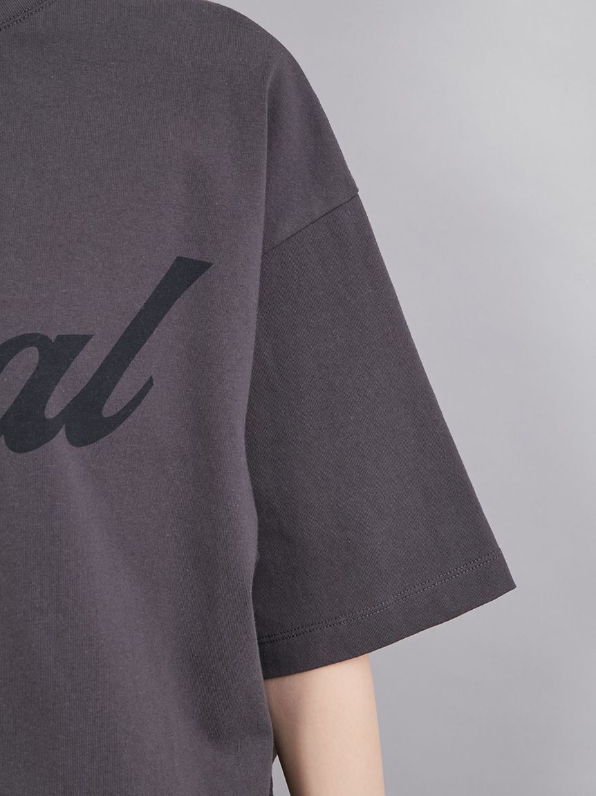 Mila Owen「ショート丈ワイドグラフィックＴシャツ」|Tシャツ・カットソー|