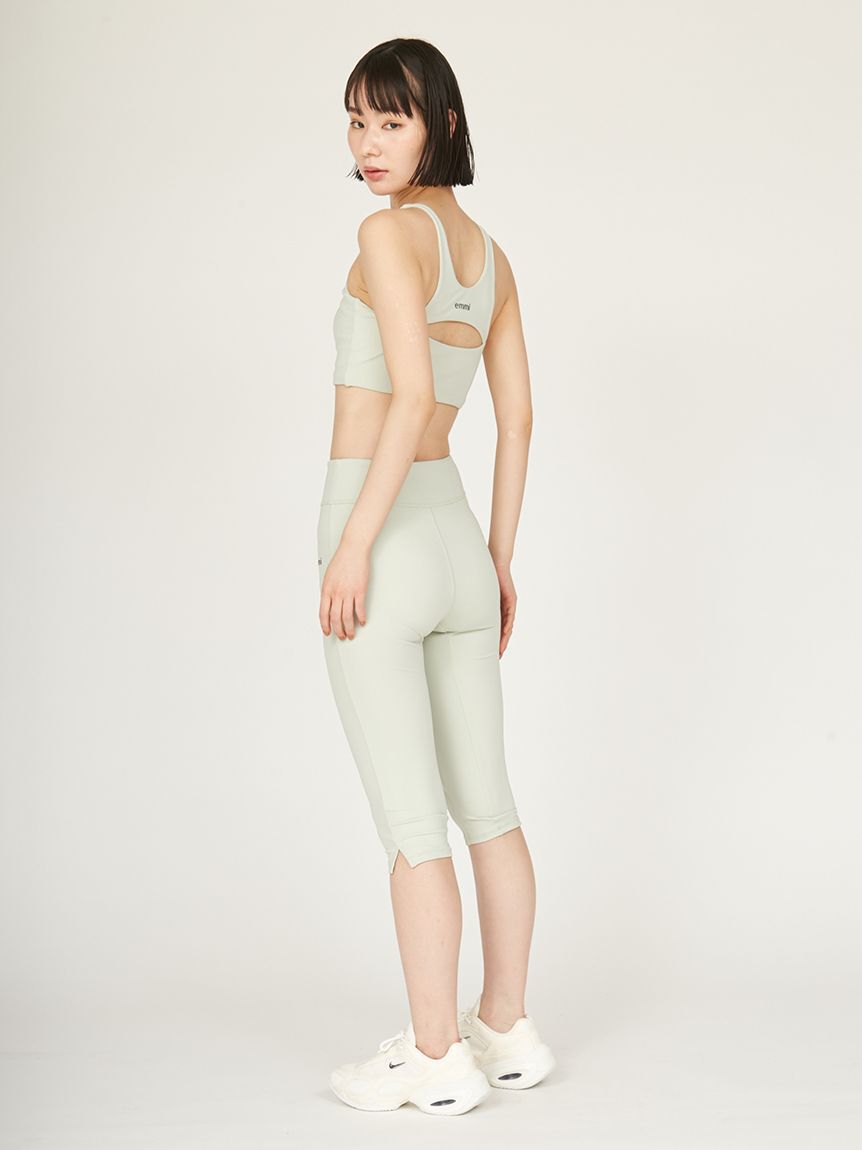 emmi yoga「サステナレッチカプリレギンス」|その他|