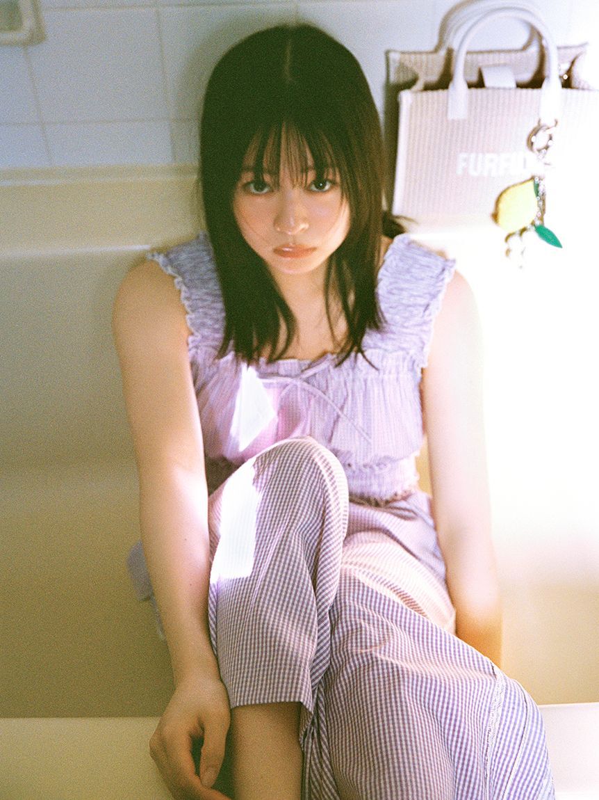 FURFUR「【WEB・一部店舗限定カラー】ギンガムチェックシャーリングブラウス」|シャツ・ブラウス|