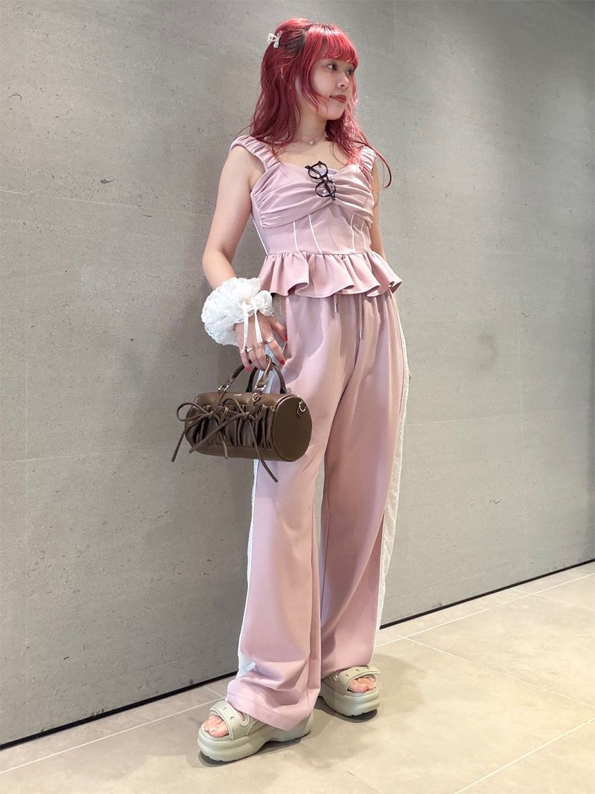 FURFUR「ユニフォームムードトラックパンツ」|チノ|