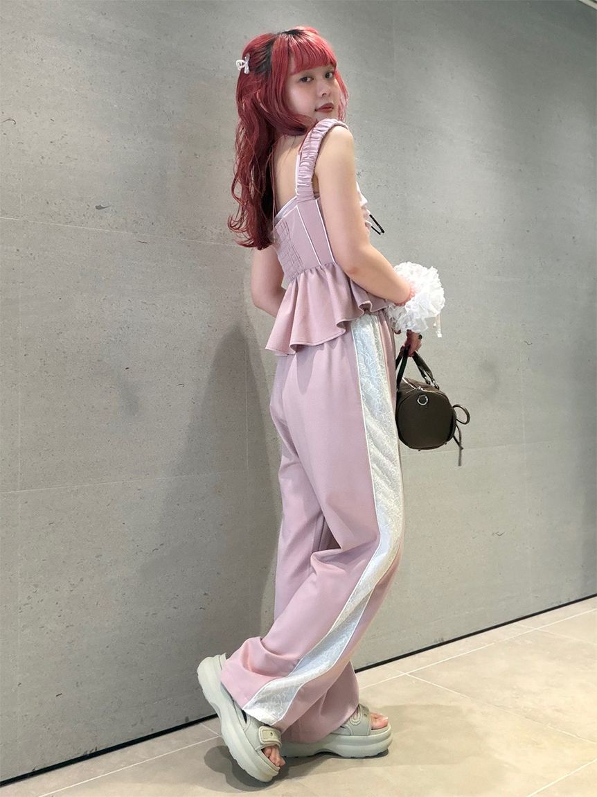 FURFUR「ユニフォームムードトラックパンツ」|チノ|