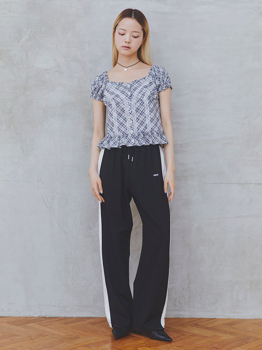 FURFUR「ユニフォームムードトラックパンツ」|チノ|