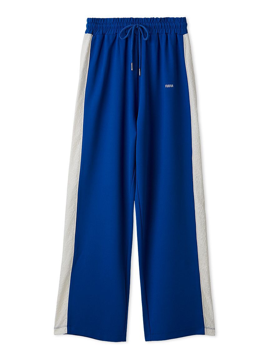 FURFUR「ユニフォームムードトラックパンツ」|チノ|BLU