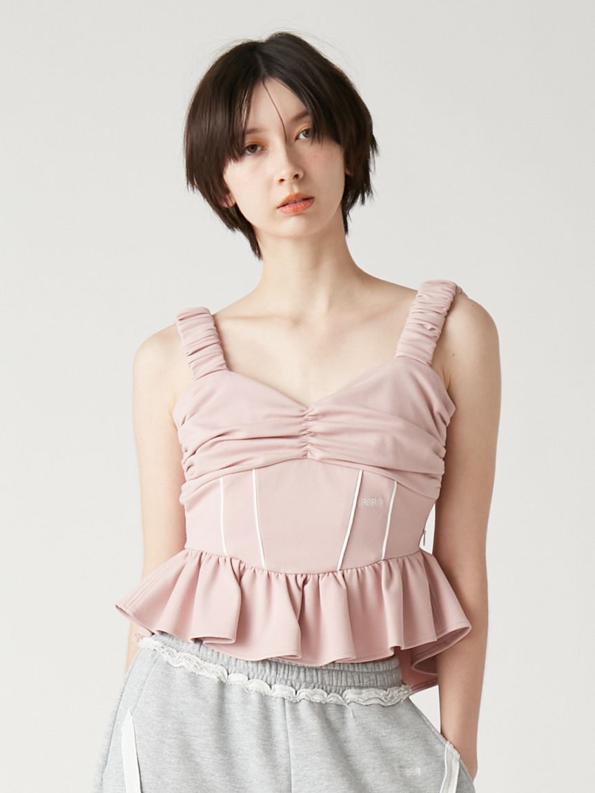 FURFUR「ユニフォームムードビスチェ」|ベスト・ジレ|PNK