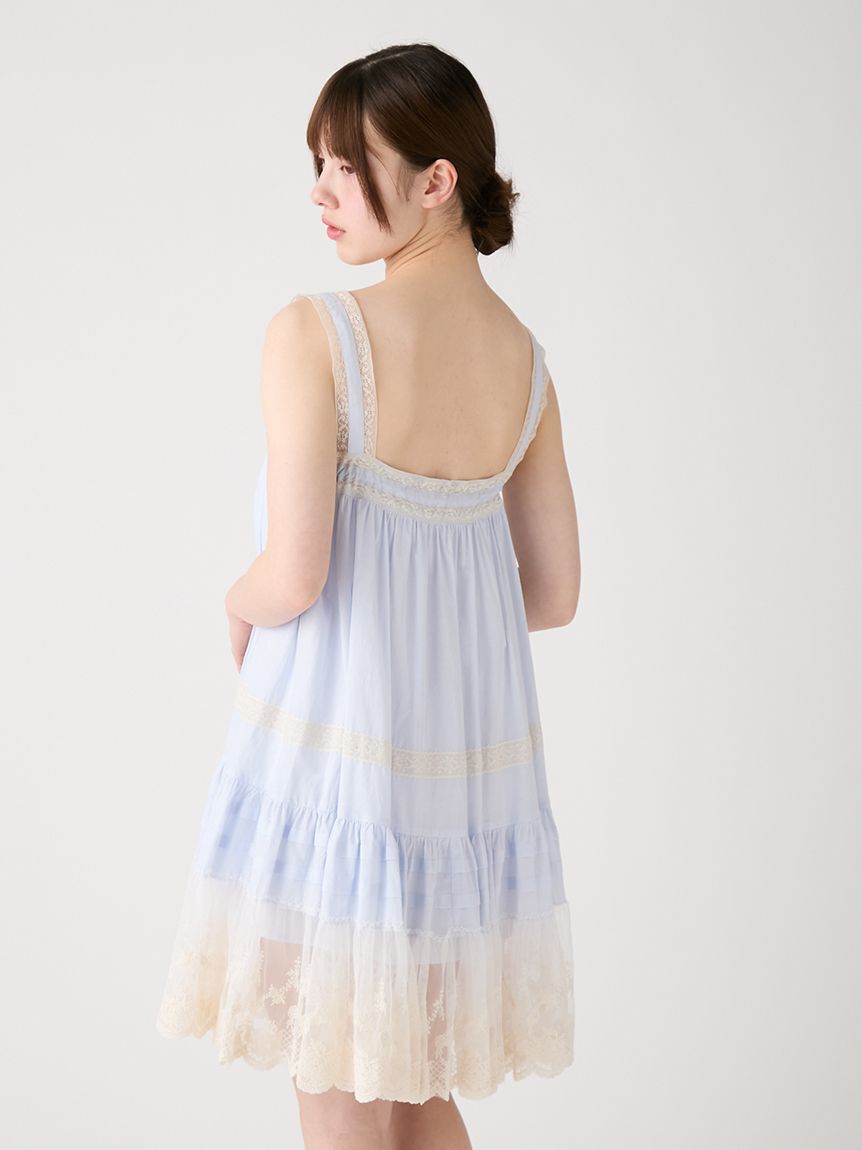 FURFUR「レースデザインチュニックワンピース」|ワンピース|