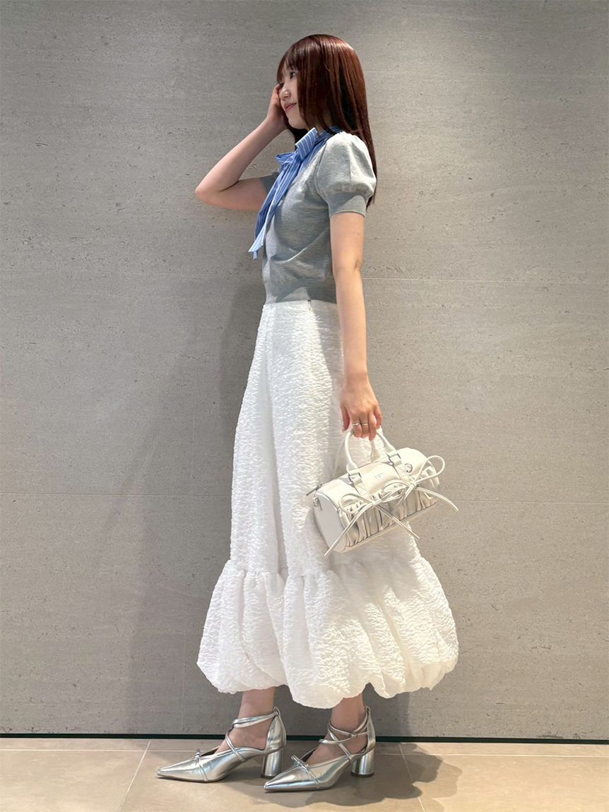 FURFUR「バルーンヘムロングスカート」|スカート|